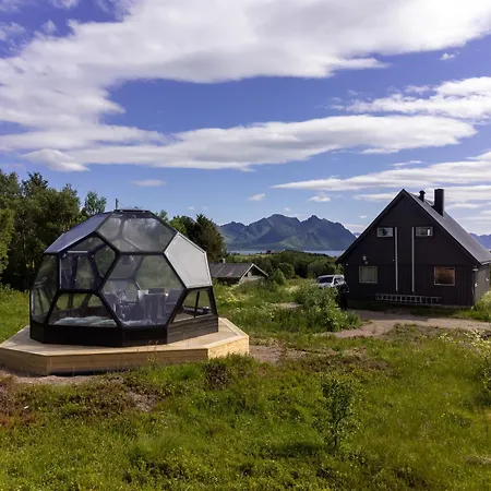 Bestefarhaugen - The Cozy House On The Hill - With A Dome 度假居