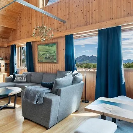 度假居 Bestefarhaugen - The Cozy House On The Hill - With A Dome *