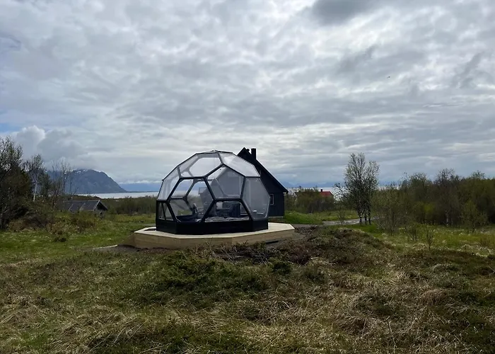 Hébergement de vacances Bestefarhaugen - The Cozy House On The Hill - With A Dome Bo (Nordland)
